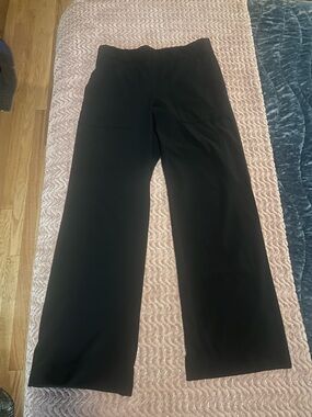 Athleta Black Pants with Light Blue Tag